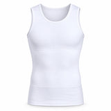 002 Men's Compression Tank — white background