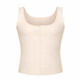 Ann Chery 2033 Latex Compression Vest — ghost mannequin — 2033-beige-front