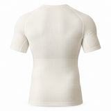 E1010 Short Sleeve Compression Shirt — ghost mannequin — e1010-back